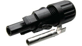 Staubli (Multi Contact) MC4 connector pair (male and female set) 32.0016P0001-UR & 32.0017P0001-UR